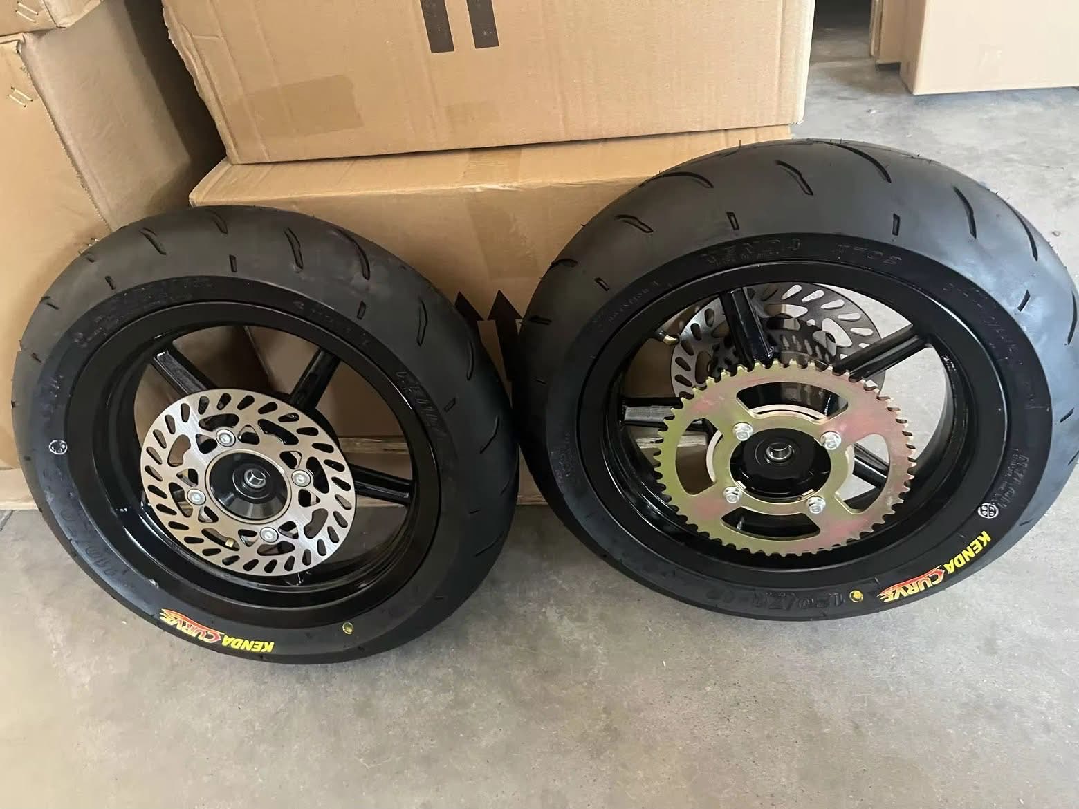 Tuttio / Yozma SuperMoto Wheel Set